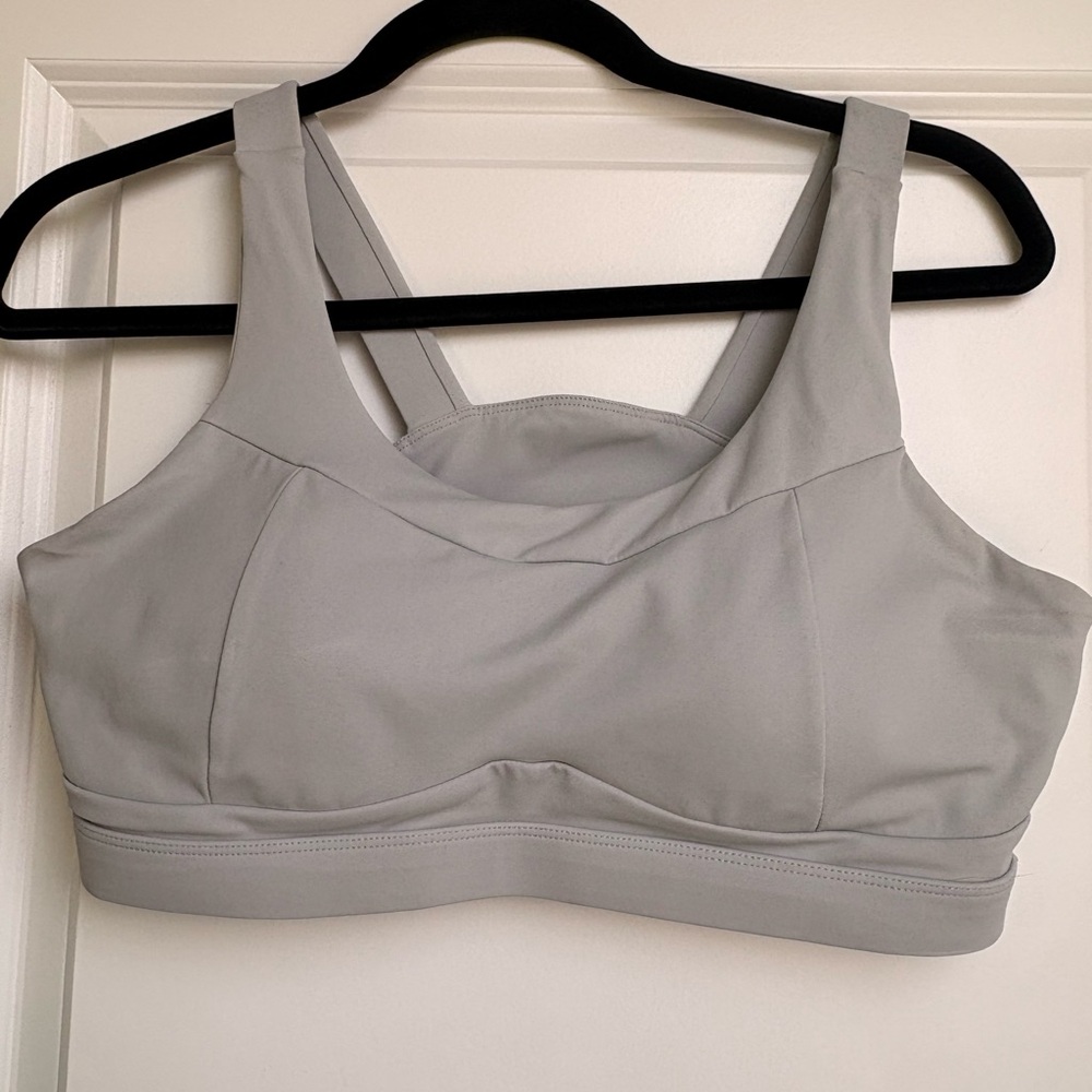 Lululemon Athletica Light Gray Sports Bra